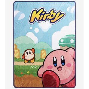 Kirby & Waddle Dee Throw Blanket 45x60 NEW